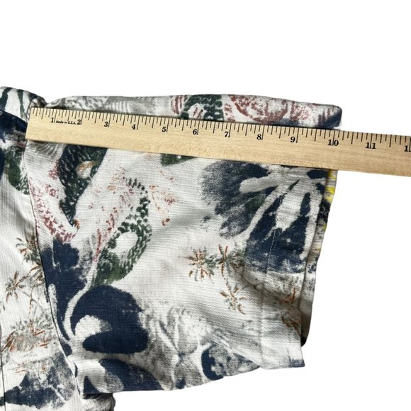 Duke Kakanamoku Shirt Mens XL Hawaiian Button Front Short Sleeve Tropical - Picture 9 of 9